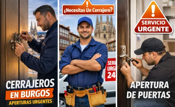 Cuales son los cerrajeros mas recomendados para aperturas urgentes de puertas Burgos 570x350 - ¿Cuáles son los cerrajeros más recomendados para aperturas urgentes de puertas en Burgos?